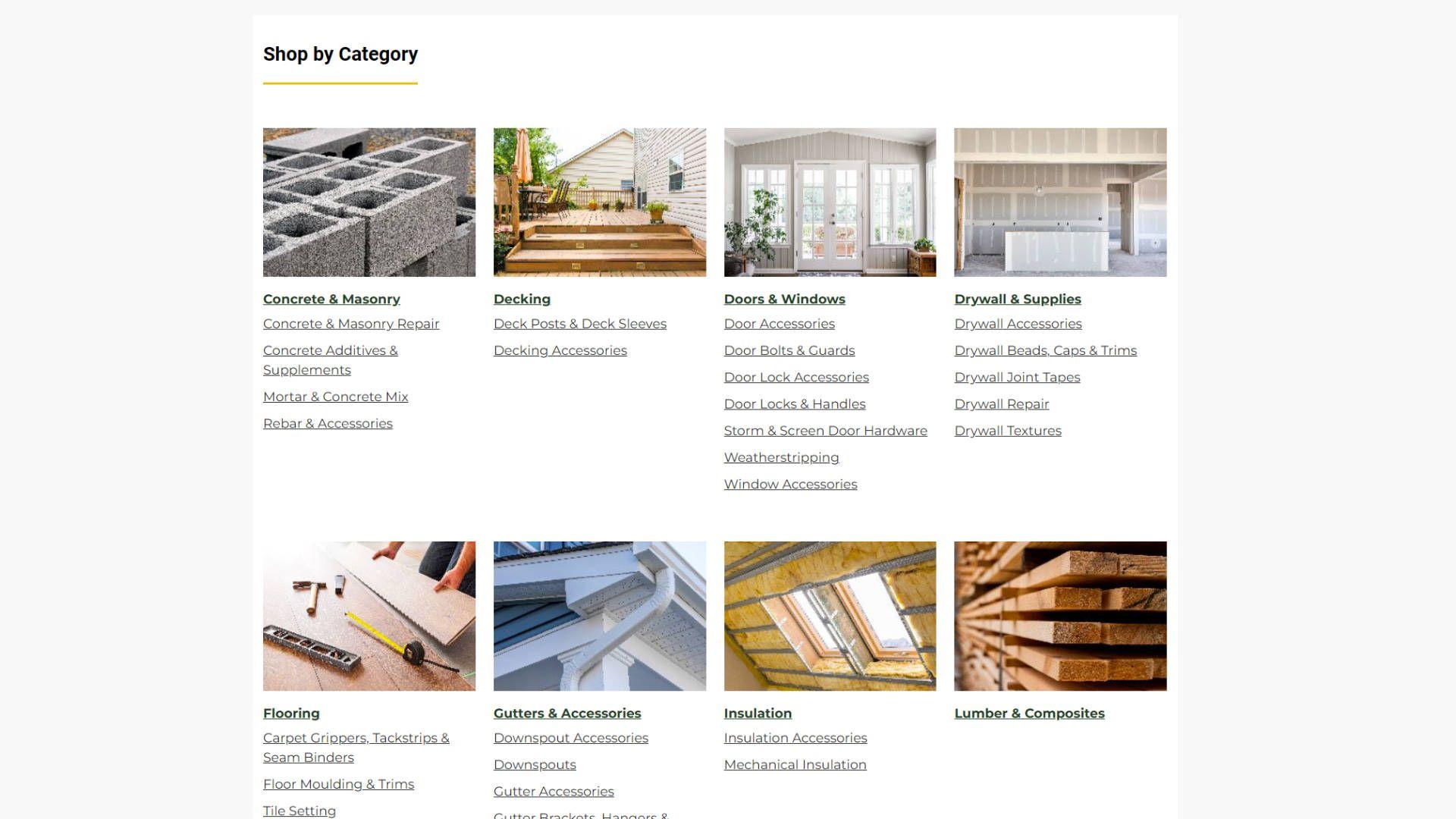 Anawalt Lumber building materials page 2